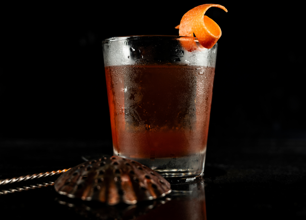craft whiskey cocktail