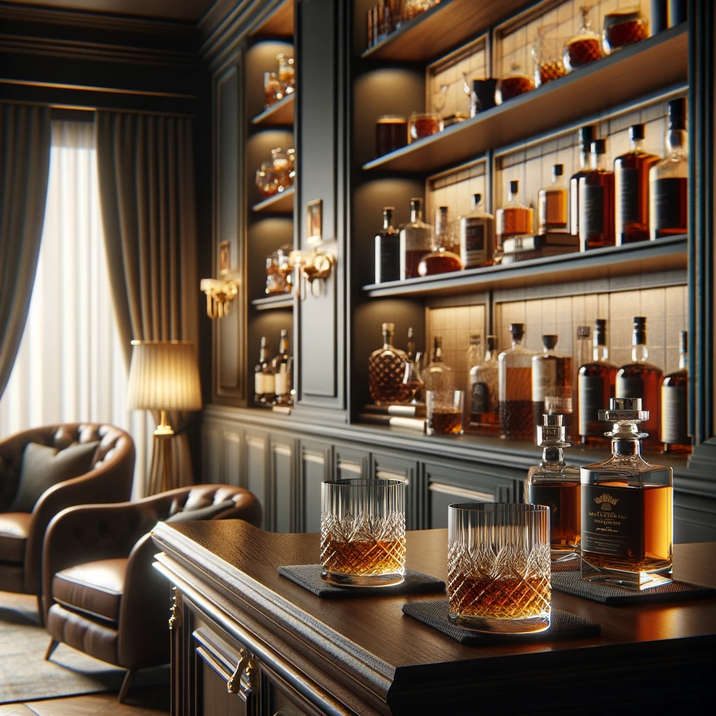 whiskey sipping room